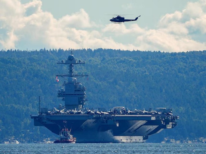Kapal Induk AS USS Gerald R Ford Resmi Dikirim ke Perairan Amerika Latin
