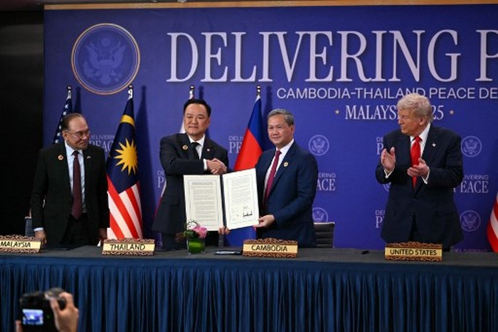 Trump dan Anwar Ibrahim Saksikan Tandatangan Damai Thailand-Kamboja