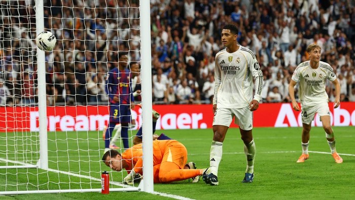 **Real Madrid Vs Barcelona: Mbappe & Bellingham Memimpin Kemenangan 2-1 di El Clasico**