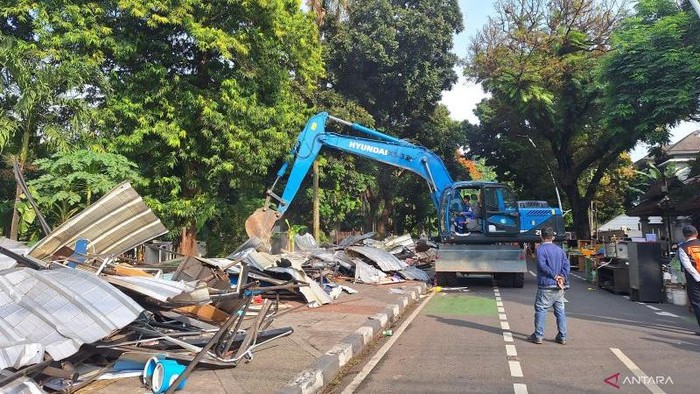 **Pasar Barito Dibongkar, Jakarta Selatan Siap Punya Taman Bendera Pusaka Berkelas**
