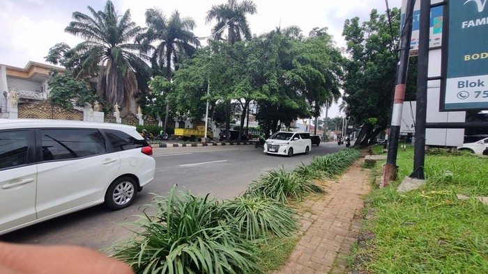 **Detik-detik Pohon Tumbang di Pondok Indah Timpa Lexus, Pengemudi Tewas di Tempat**