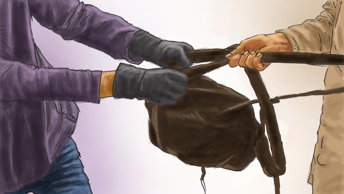 Pria Kena Jambret di Depan Gereja Katedral Jakpus, Polisi Cek TKP - Update 1