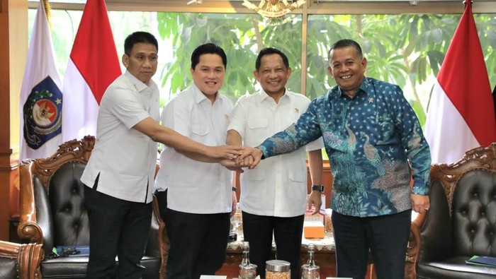 Mendagri dan Menpora Bersama-sama Giatkan Olahraga Nasional