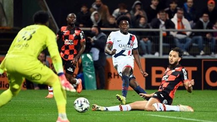 **Hasil Liga Prancis: PSG Gagal Menangkan Lorient, Ditahan 1-1**