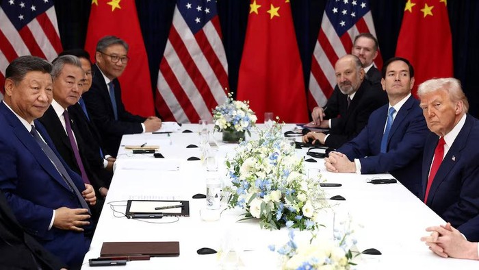 Trump-Xi Jinping Tak Berikan Komentar Setelah Pertemuan di Korsel: Apa yang Terjadi?
