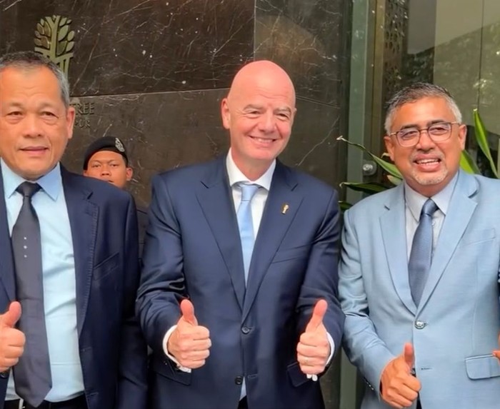 **Sekjen FAM, Datuk Noor Azman Rahman, Diskors Namun Ketemu Presiden FIFA di KTT Asean**