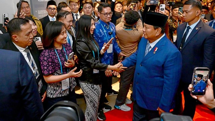 **Prabowo Tiba di Gyeongju Korsel, Dukung Kemitraan Global dengan Diaspora Indonesia**