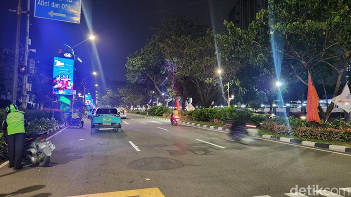 **Penonton Konser BLACKPINK Bubar, Lalin Sekitar GBK Lancar**