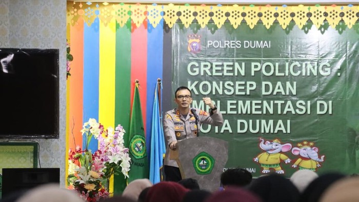 Kapolres Dumai Gelar Kuliah Umum, Bicara Green Policing hingga Dubalang di Kampus