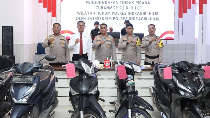 **2 Anak Muda Inhil Dikukuh, 6 Motor Raib di 9 Titik!**