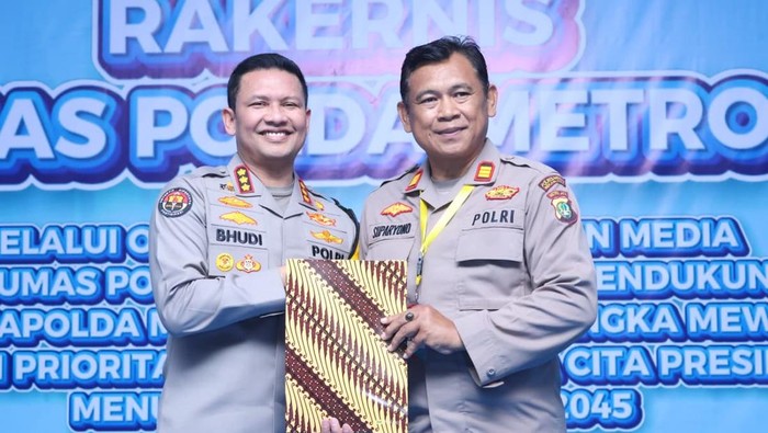 Bidhumas Polda Metro Gelar Rakernis 2025, Apresiasi Personel Berprestasi - Update 1