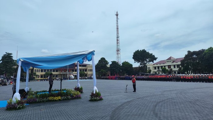 Kapolri Listyo Sigit Prabowo Gelar Apel Kesiapan Tanggap Darurat Bencana, 155.938 Personel Ikuti Langsung