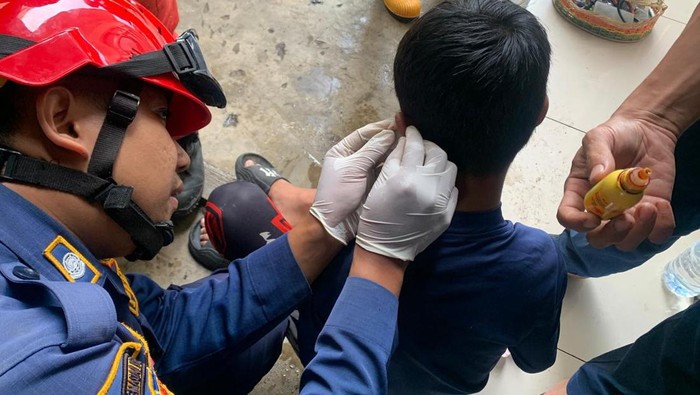 Kail Pancing Nyangkut di Telinga, Bocah di Bogor Minta Bantuan Damkar dalam Insiden Mengejutkan
