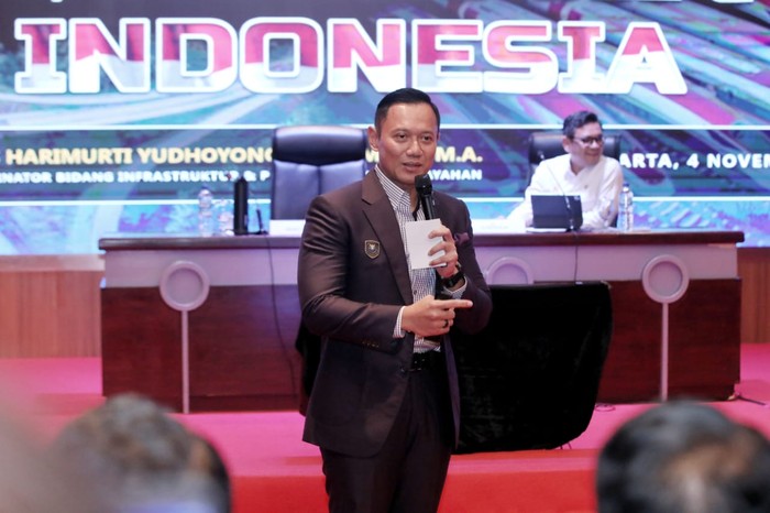 **AHY: Infrastruktur Berkelanjutan Kunci Daya Saing Bangsa di Era 2050**