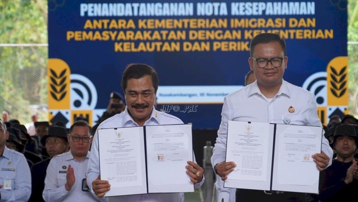 Kemenimipas-KKP Kerja Sama Perkuat Ketahanan Pangan Perikanan di Nusakambangan - Update 1