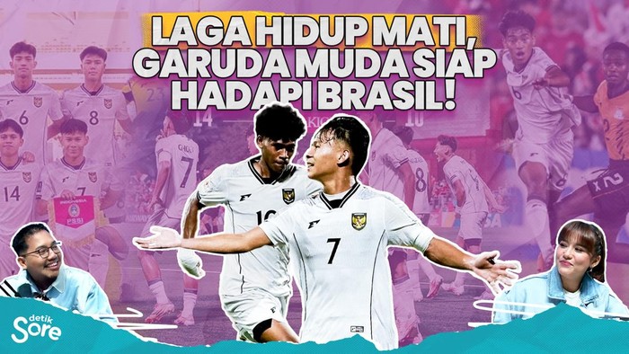 Tantang Brasil, Garuda Muda Siap Raih Poin Perdana - Update 1