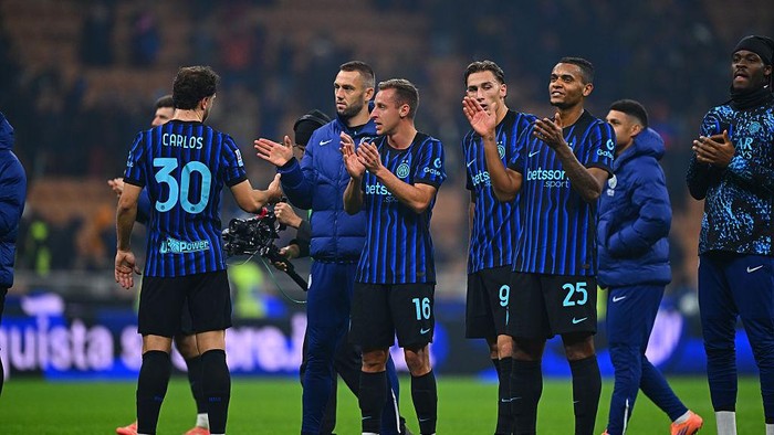 **Inter Milan Naik ke Puncak Klasemen Liga Italia, Roma Tertinggal Selisih Gol**