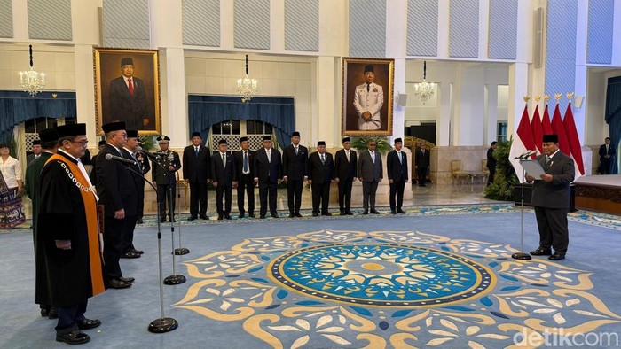 Prabowo Subianto Resmi Lantik Arif Satria sebagai Kepala BRIN, Amarulla Oktavian Sebagai Wakil