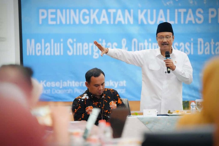 Gubernur Ajak Pemprov Jatim Tingkatkan Koordinasi, Siarkan Live!