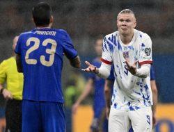 **”Gianluca Mancini’s Provocation Sparks Erling Haaland’s Brilliance in Norway’s 4-1 Triumph Over Italy”**