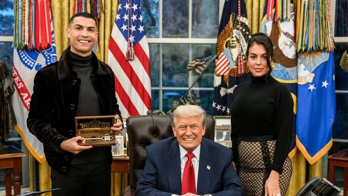 Ronaldo: Terima Kasih atas Undangannya, Trump, Menjelang Pertemuan di Gedung Putih