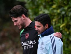 “Declan Rice: Prediksi Arteta Akan Menyapu Bersih Gelar di Arsenal”