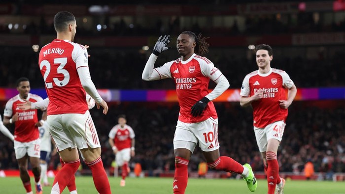 Arsenal Domnas Klasemen Liga Inggris, Unggul 6 Poin dari Rival!