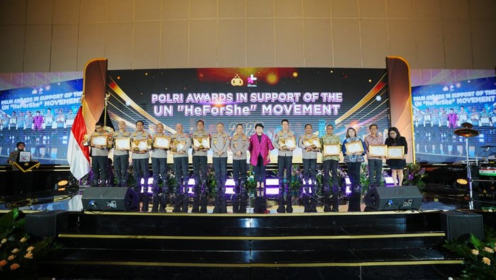 Polri Terpilih, Gelar 'HeForShe' Awards 2025, Kapolri: Komitmen Mendarah!