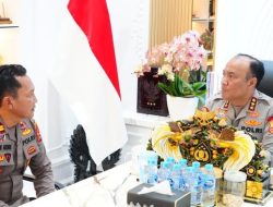 Momen Tak Terlupakan Kapolsek Ujung Loe, Dicintai Warga, Bertemu Wakapolri!