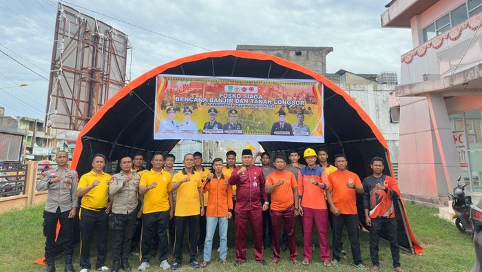 **Rohul Bersiap, 496 Personel Polisi Siaga Bencana Banjir dan Longsor**