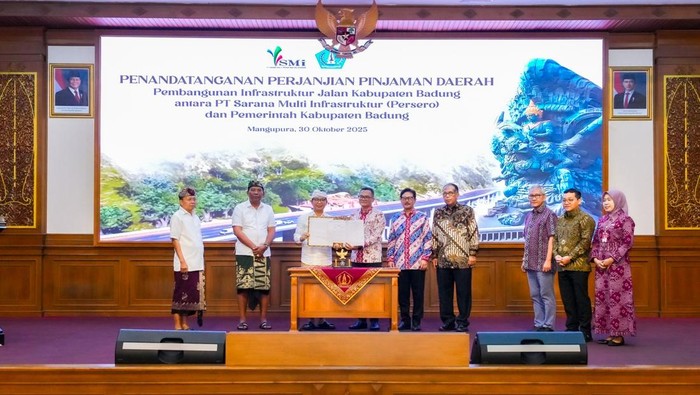 PT SMI dan Pemkab Badung Bersatu Cegah Banjir dengan Akselerasi Infrastruktur Jalan