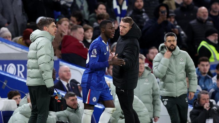 Soal Kartu Merah Caicedo, Maresca Soroti Inkonsistensi Wasit dalam Pertandingan Chelsea vs Arsenal