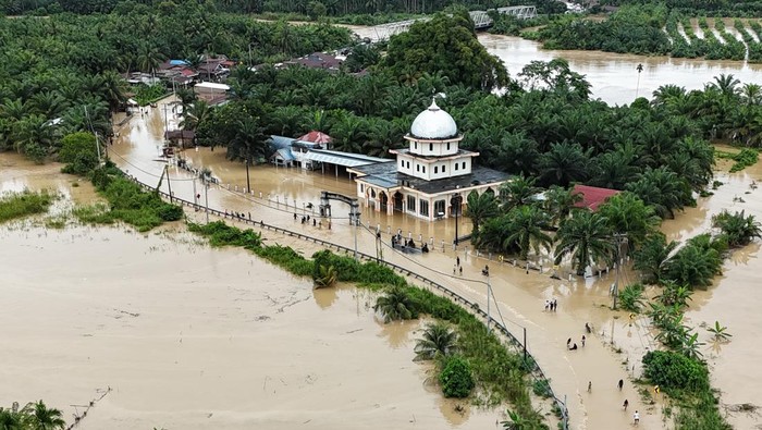10 Kecamatan di Aceh Tamiang Terlantar karena Banjir-Longsor Mencekam