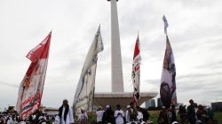 Reuni 212 Kembali! Ribuan Personel Gabungan Siagahkan di Monas Hari Ini