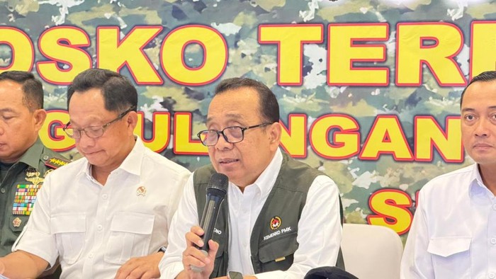 Menko PMK Targetkan Rehabilitasi Dampak Bencana di Sumatera dalam 100 Hari - Update 1