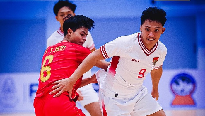 **Piala AFF Futsal U-19 2025: Indonesia Cukai Vietnam 7-3, Dafa Erlangga Nyatakan Dominasi**