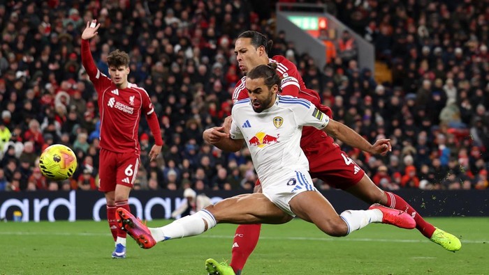 Liverpool Vs Leeds Berakhir Imbang di Anfield, Tak Ada Gol dalam Pertandingan Panas