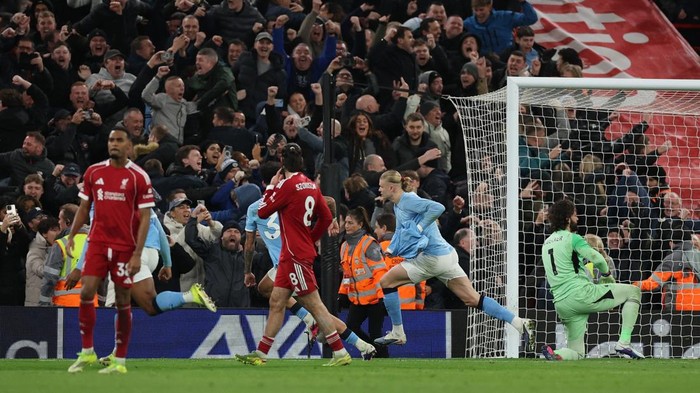 Liverpool Vs Man City: Comeback Dramatis! Haaland dkk Menang 2-1 – Update 1
